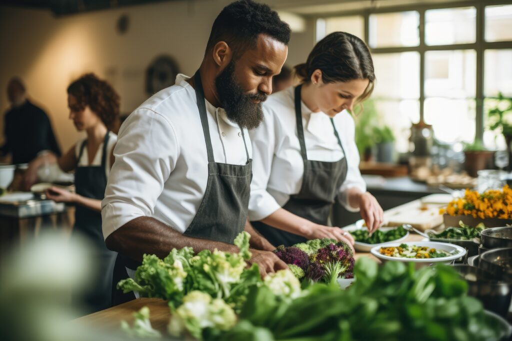 Zero-Waste Cooking Classes - Chefs teaching how to cook without waste, using every part of the food