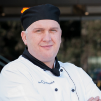 Hamish Robertson Hamish Robertson Head shot in chef jacket